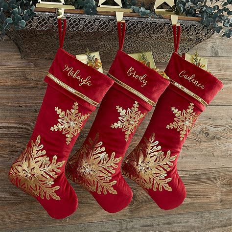 gold xmas stockings|gold christmas stockings personalized.